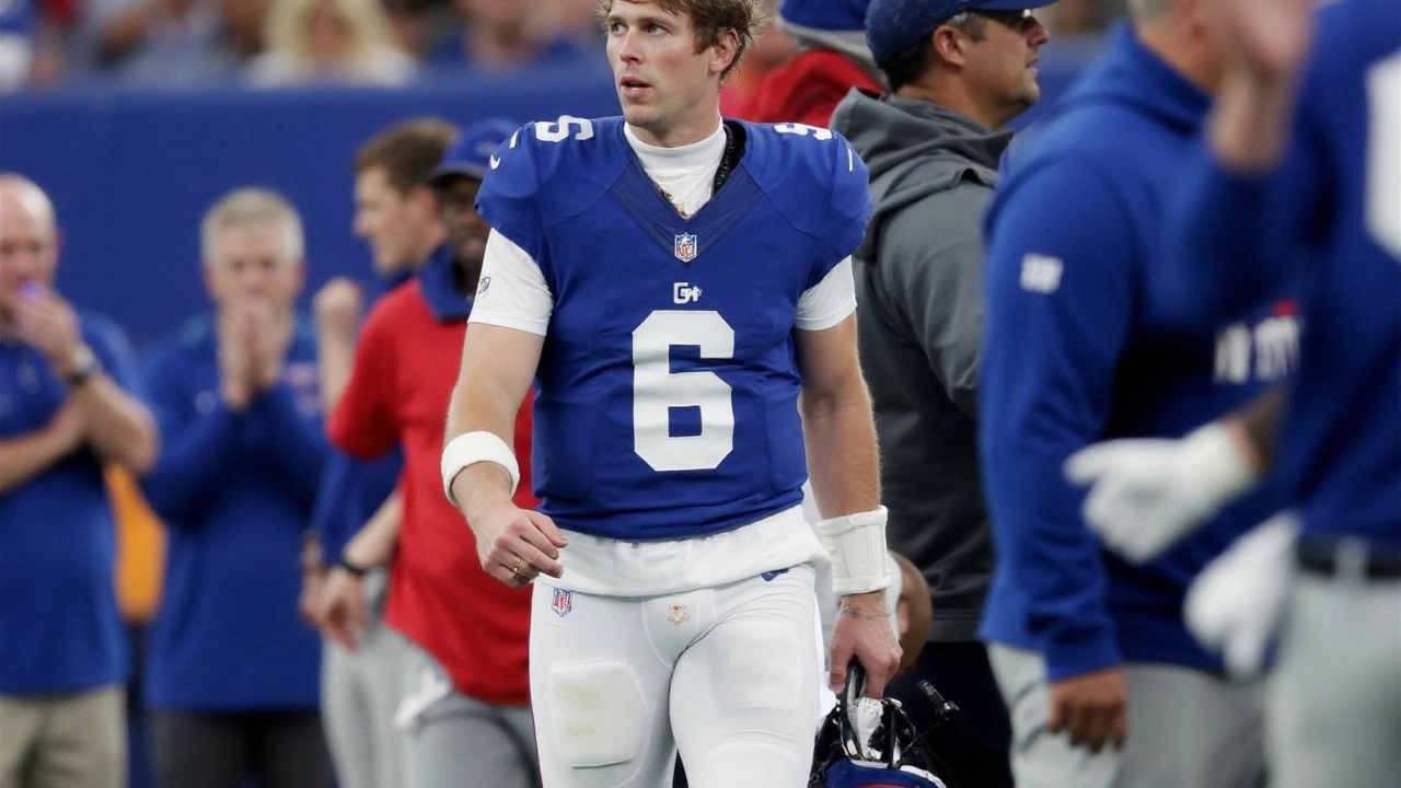 Giants Must Start Jaxson Dart After Wilson’s Costly Loss to Chiefs